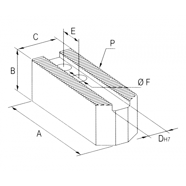 Pneumatico idraulico passo 1,5x60°