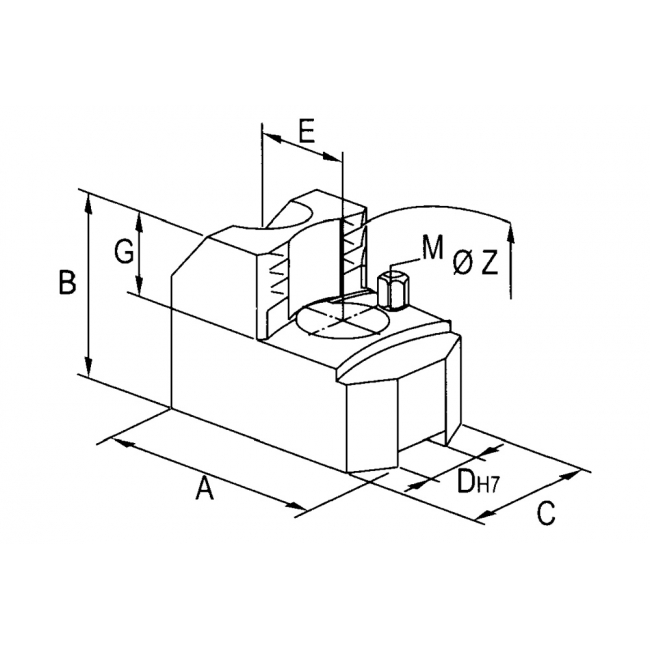 Autoblok-smw  Ø 165 P. G.